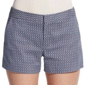 Joie High Rise Isabeau Print Cotton Jacquard Shorts Size 4